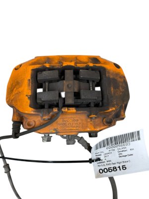 2016-2020 Lexus GS F Orange Brembo Disc Brake Caliper - Rear, Right (Passenger) (Used OEM)