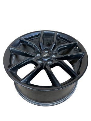 2024-2025 Ford Mustang Black 19x8.5 U-Spoke Painted Alloy Wheel (Used OEM)