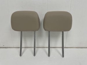 2015-2021 Mercedes-Benz C280 Beige Seat Outer Headrest Set - Rear, Right (Passenger) (Used OEM)