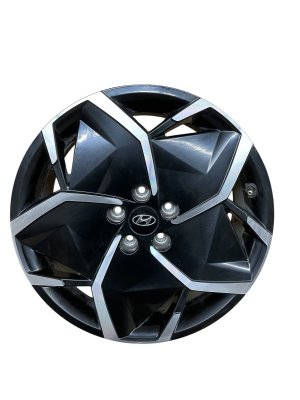 2022-2024 Hyundai Ioniq 5 Black 19x7.5 Machined Black Alloy Wheel (Used OEM)