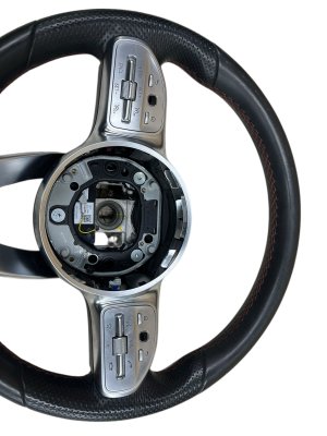 2021-2024 Mercedes-Benz GLA250 Red Steering Wheel with Red Stitching and Paddle Shifters - Front (Used OEM)