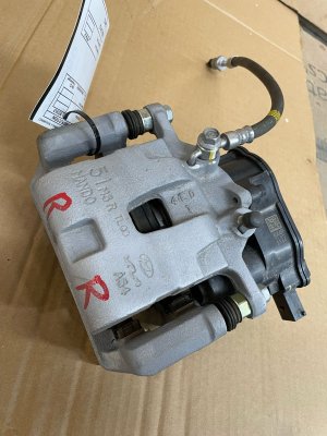 2022-2025 Kia Carnival Disc Brake Caliper with Electronic Parking Brake - Rear, Right (Passenger) (Used OEM)