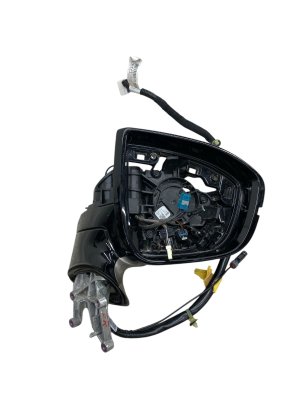 2022-2025 INFINITI QX60 Black Power Folding Heated Memory Door/Side View Mirror with Surround Camera - Front, Right (Passenger) (Used OEM)