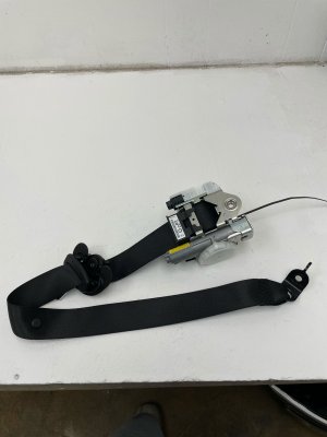 2016-2018 BMW M2 Black and Blue Highlight Seat Belt Assembly - Front (Used OEM)