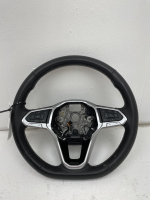 2022-2025 Volkswagen Taos Heated Steering Wheel with Adaptive Cruise Control Switches - Front (Used OEM)