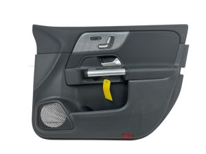 2021-2025 Mercedes-Benz GLA250 Black Door Interior Trim Panel - Front, Right (Passenger) (Used OEM)