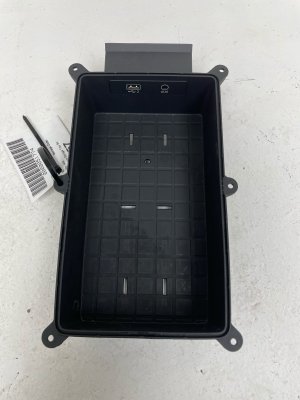 2018-2025 Audi A5 Center Console Storage Tray with Wireless Charging Station (Used OEM)