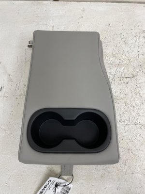 2023-2024 Toyota Prius Gray Seat Folding Armrest with Cup Holder - Rear (Used OEM)