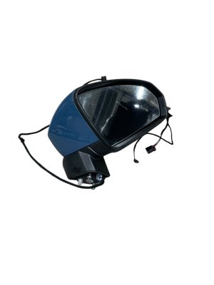 2022-2025 Volkswagen Taos Monterey Blue Power Heated Blind Spot Door/Side View Mirror - Right (Passenger) (Used OEM)