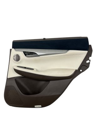 2019-2022 INFINITI QX50 Door Interior Trim Panel with Sunshade - Rear, Right (Passenger) (Used OEM)