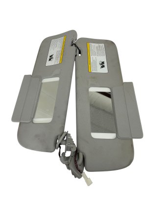  Tesla Model y Beige Magnetic Sun Visor - Right (Passenger) (Used OEM)