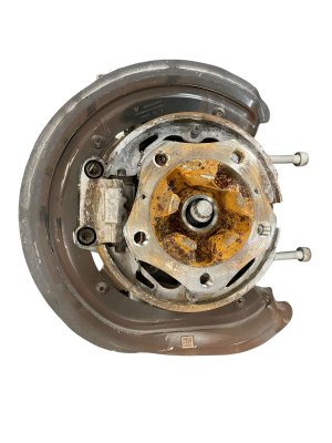 2017-2024 Audi Q7 Spindle Knuckle and Hub Assembly - Rear, Right (Passenger) (Used OEM)