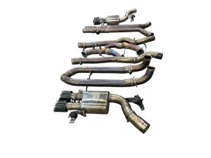 2011-2016 BMW M5 Acebuilt Valved Catless Exhaust System with Mufflers (Used OEM)