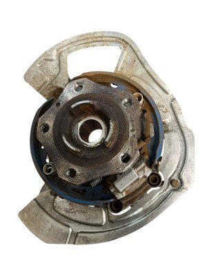 2021-2025 Porsche Panamera Knuckle Stub Axle Wheel Bearing and Hub Assembly - Rear, Left (Driver) (Used OEM)