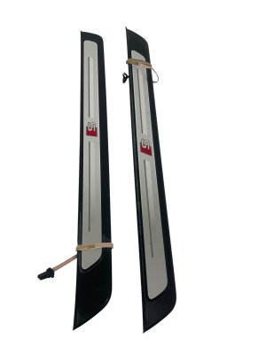 2019-2024 Audi A6 Door Sill Plate Set - Front (Used OEM)