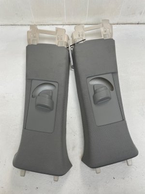 2022-2025 Acura MDX Gray Upper B-Pillar Trim Cover Panel Set (Used OEM)