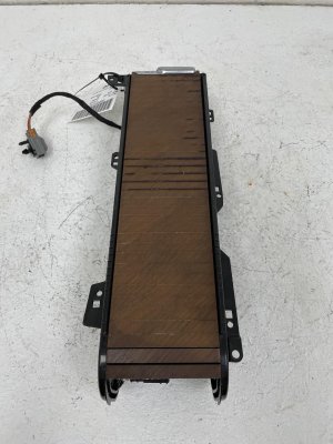 2017-2022 Volvo S90 Center Console Cup Holder Storage Container with Wood Trim - Front (Used OEM)