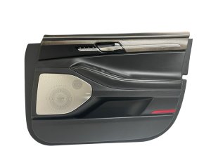2020-2022 Genesis G90 Black Door Interior Trim Panel - Front, Right (Passenger) (Used OEM)
