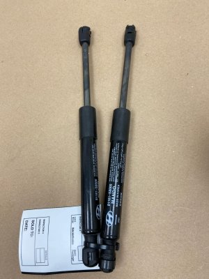 2020-2025 Kia Telluride Hood Lift Support Strut Set - Front (Used OEM)