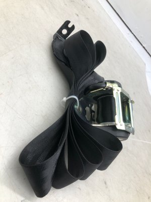 2016-2020 Bentley Bentayga Black Seat Belt Assembly - Rear, Right (Passenger) (Used OEM)