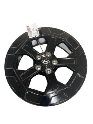 2024-2025 Hyundai Sonata Black 17x7.5 5-Spoke Black Alloy Wheel (Used OEM)
