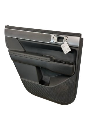 2024-2025 Hyundai Santa Fe Black Door Interior Trim Panel - Rear, Left (Driver) (Used OEM)