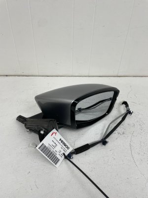 2022-2025 Acura MDX Silver Power Heated Blind Spot Signal Manual Folding Door/Side View Mirror - Front, Right (Passenger) (Used OEM)