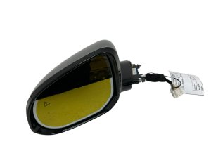 2021-2024 Genesis GV80 Silver Power Folding Heated Door/Side View Mirror with Camera BLIS and Auto Dimming - Left (Driver) (Used OEM)