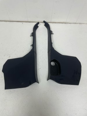 2011-2018 Bentley Continental Lower Dash Kick Panel Trim Cover Set (Used OEM)