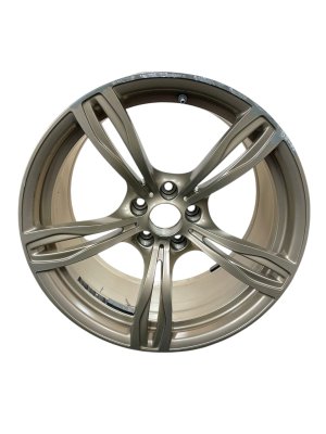 2012-2019 BMW M6 20x10.5 5 Double Spoke Silver Alloy Rear Wheel (Used OEM)