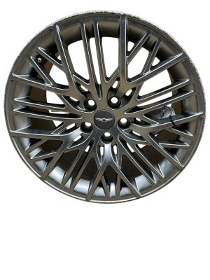2021-2022 Genesis G90 Silver 19x9.5 15 Y-Spoke Silver Aluminum Rear Wheel (Used OEM)