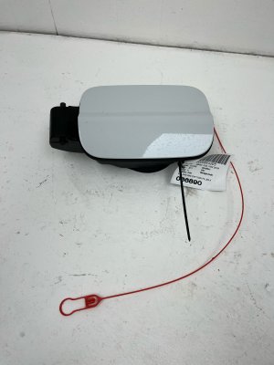 2012-2018 Audi A6 White Fuel Filler Door and Gas Cap Assembly (Used OEM)