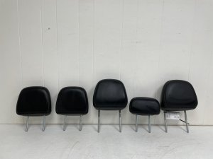 2021-2024 Nissan Murano Black Power Adjustable Semi-Aniline Leather Headrest Set - Left (Driver) (Used OEM)