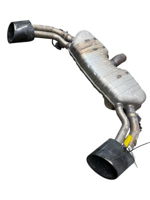 2017-2020 Audi RS3 Exhaust Muffler with Tips - Rear (Used OEM)