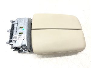 2017-2024 Audi Q7 Beige Center Console Armrest Storage Compartment Lid (Used OEM)