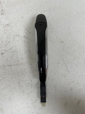2019-2024 Audi Q8 Black Chrome Trim Exterior Door Handle - Front, Left (Driver) (Used OEM)