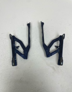 2021-2026 Kia K5 Hood Hinge and Support Bracket Set - Front, Right (Passenger) (Used OEM)