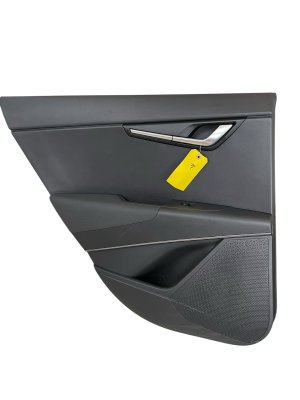2023-2025 Kia Niro Charcoal (Black) Door Interior Trim Panel - Rear, Left (Driver) (Used OEM)