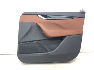 2017-2024 Maserati Levante Black Door Interior Trim Panel - Front, Right (Passenger) (Used OEM)