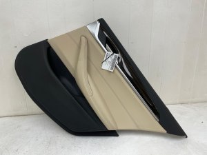 2021-2023 BMW 535i Beige Door Interior Trim Panel - Rear, Right (Passenger) (Used OEM)