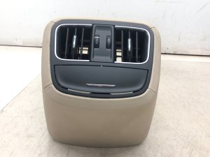 2017-2022 Maserati Levante Beige Center Console HVAC Air Vent Grille - Rear (Used OEM)