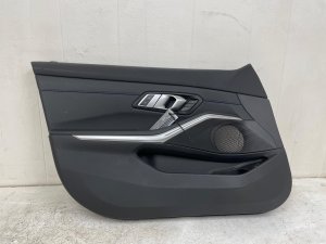 2021-2025 BMW M3 Black Door Interior Trim Panel - Front, Left (Driver) (Used OEM)