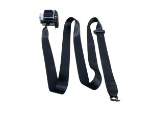 2015-2024 Porsche Macan Black Outboard Seat Belt Assembly - Rear, Left (Driver) (Used OEM)
