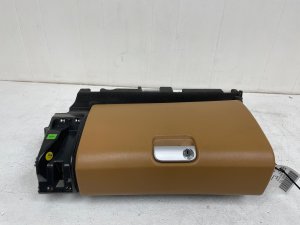 2005-2012 Porsche Boxster Beige Leather Storage Compartment Glove Box (Used OEM)