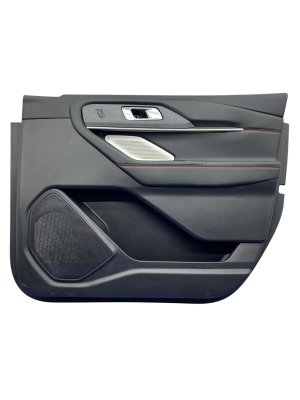 2025 Ford Explorer Black Door Interior Trim Panel with Bang & Olufsen Audio - Front, Right (Passenger) (Used OEM)