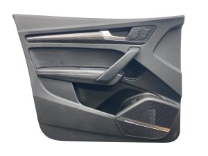 2021-2025 Audi SQ5 Black Door Interior Trim Panel Assembly - Front, Left (Driver) (Used OEM)