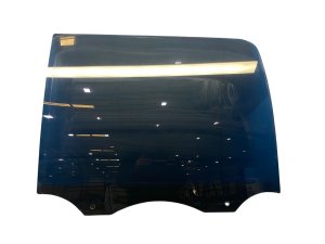 2022 Ford F-150 Lightning Black Crew Cab Tinted Door Window Glass - Rear, Left (Driver) (Used OEM)