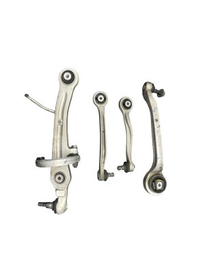 2012-2018 Bentley Continental Upper and Lower Control Arm Set - Front, Right (Passenger) (Used OEM)