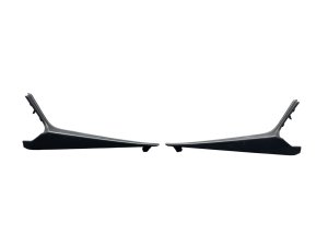 2017-2020 Jaguar F-Pace Ebony (Black) Center Console Upper Trim Cover Panel Set - Front (Used OEM)