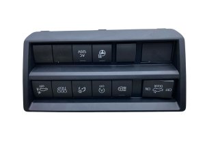 2023-2024 Toyota Sequoia Platinum (Silver) Lower Dash Switch Panel with Auto High Beam, Heated Steering Wheel, and Park Assist (Used OEM)